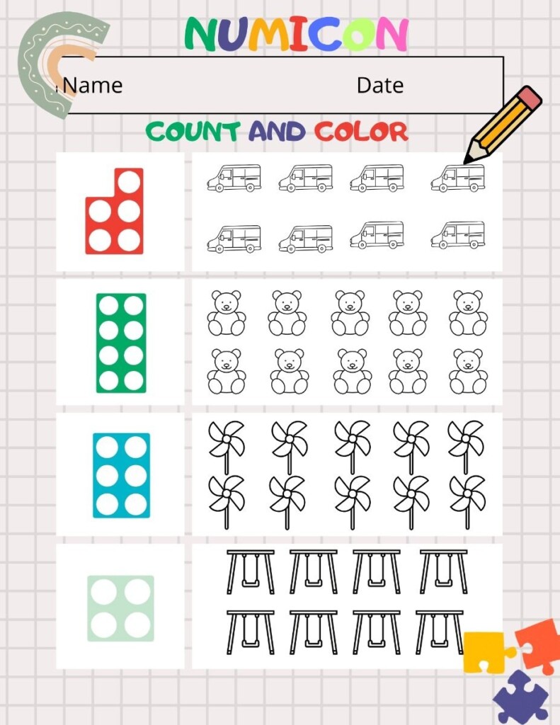 Numicon Worksheet