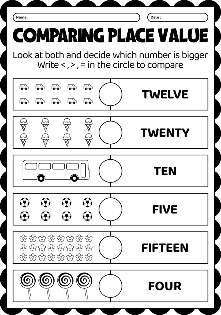 12 Comparing Place Value Worksheets Free PDF At Worksheeto