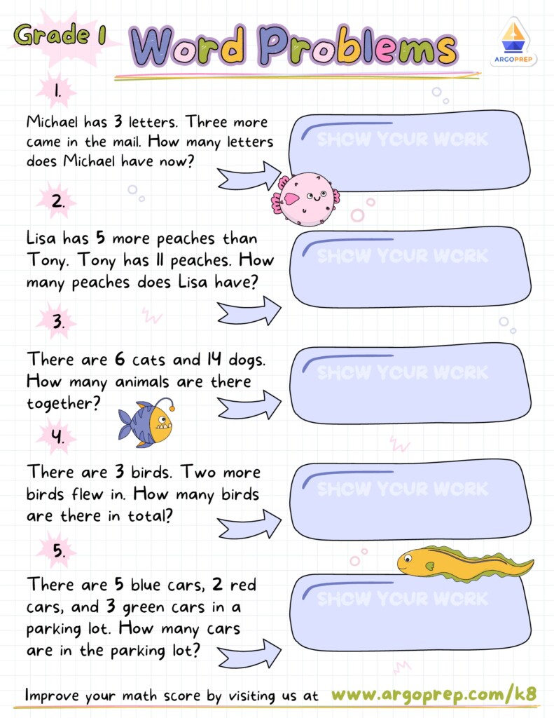 1st Grade Place Value Word Problems Worksheets For Free ArgoPrep