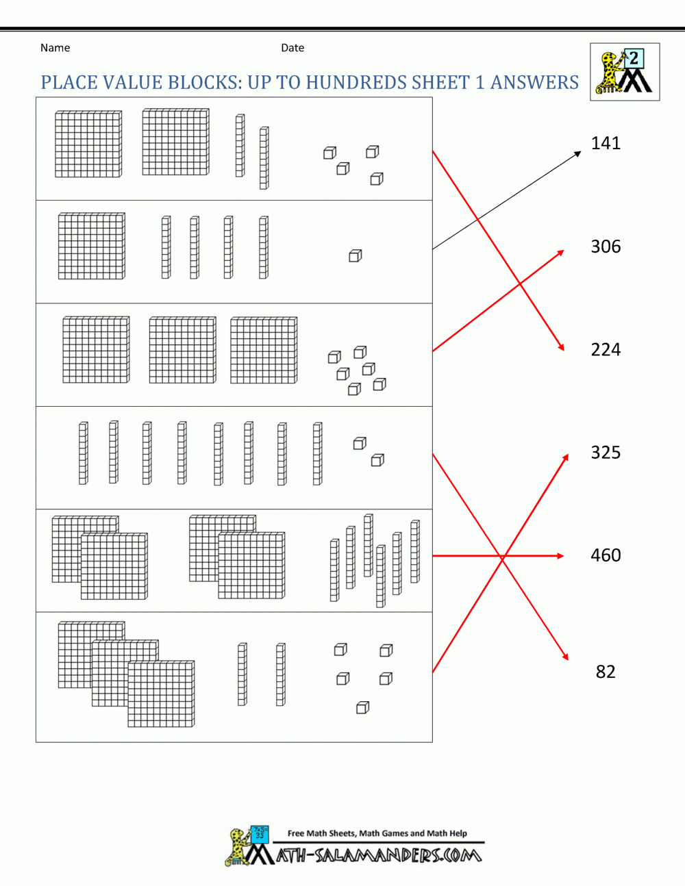2nd Grade Place Value Worksheets
