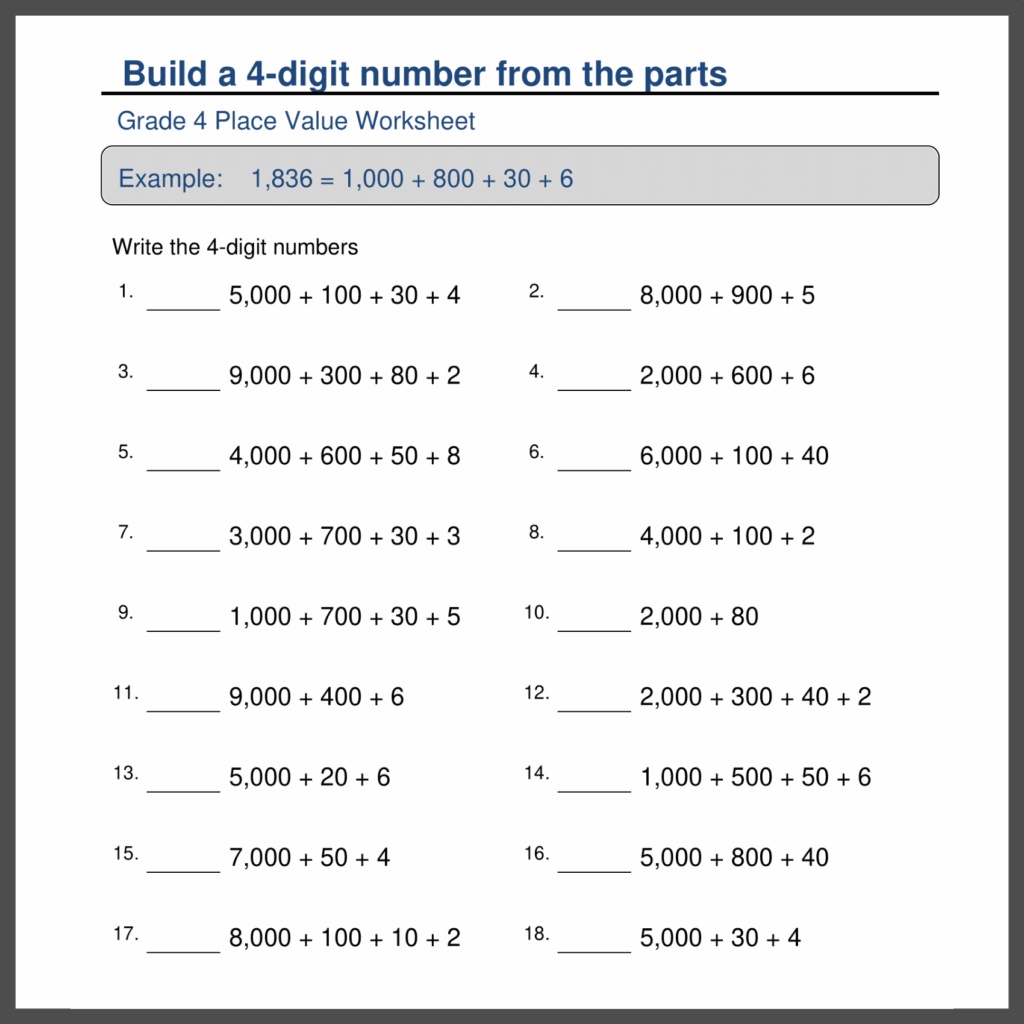 4th Grade Place Value Rounding Worksheets Made By Teachers 4th Grade Place Value Rounding Worksheets Made By Teachers