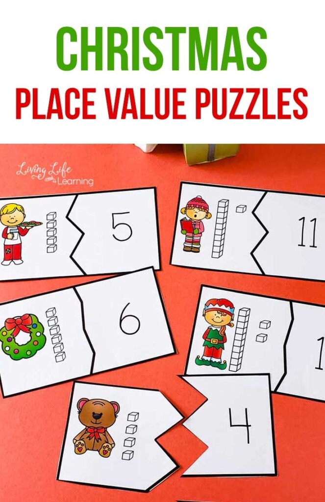 Christmas Place Value Puzzles
