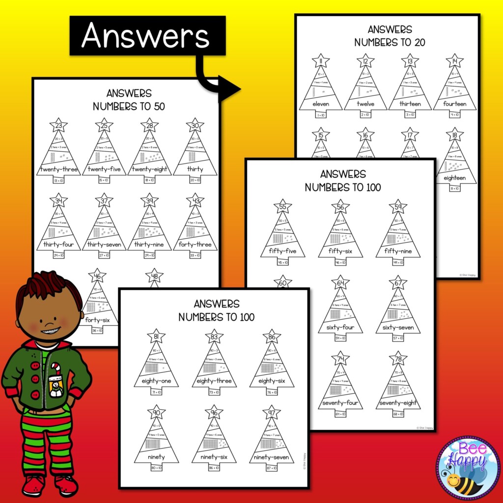 Christmas Place Value Puzzles Numbers To 99 Made By Teachers