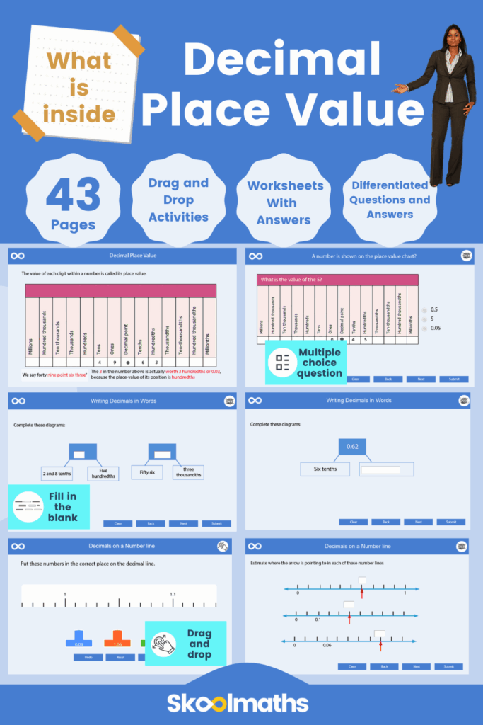 Decimal Place Value Year 7 Digital Lesson And Activities Teaching Resources Decimal Place Value Year 7 Digital Lesson And Activities Teaching Resources