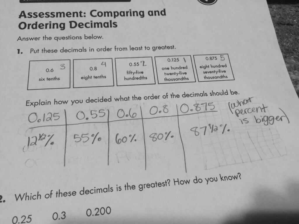 Decimals MathMinds Page 2