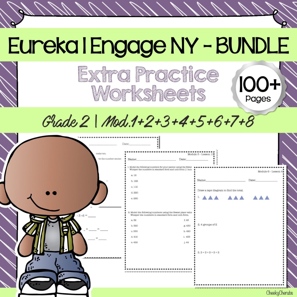 Eureka Math Engage NY Extra Worksheets For 2nd Grade BUNDLE all Modules Etsy