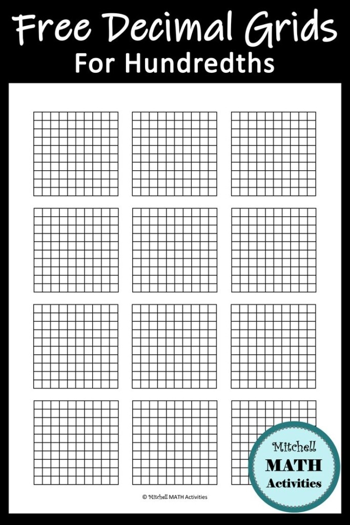 Hands on Activities For Decimal Tenths And Hundredths