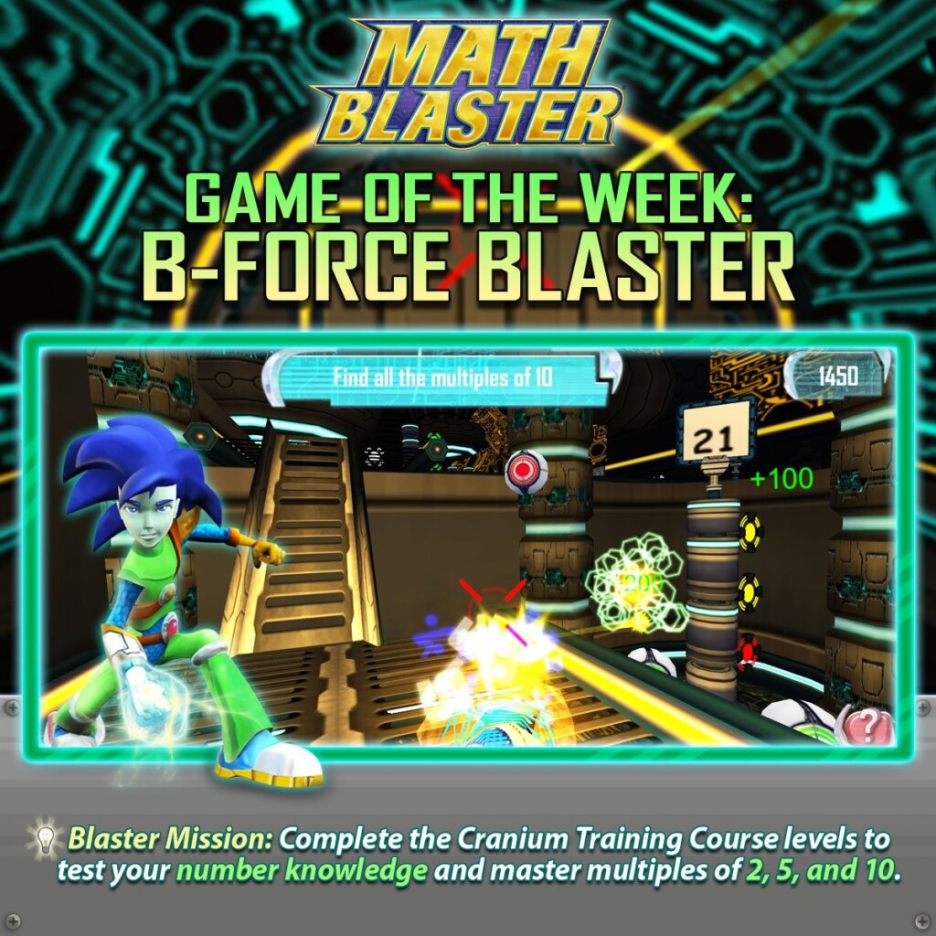 Math Blaster MathBlaster3D X
