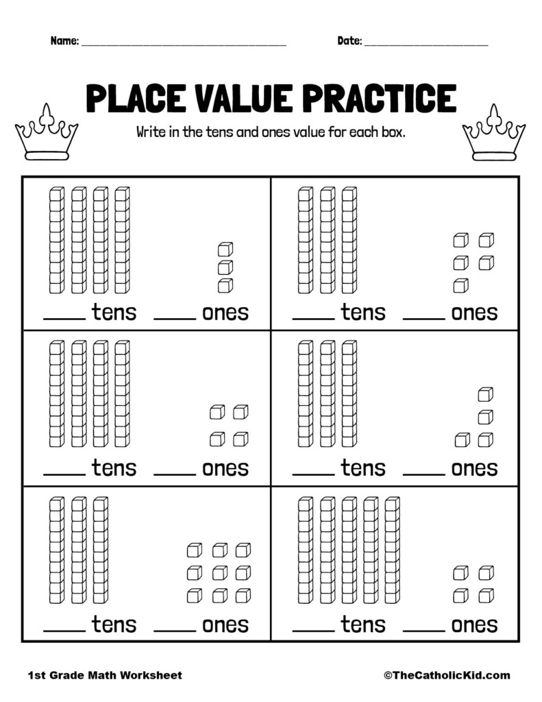 Place Value Archives The Catholic Kid Catholic Coloring Pages And Games For Children