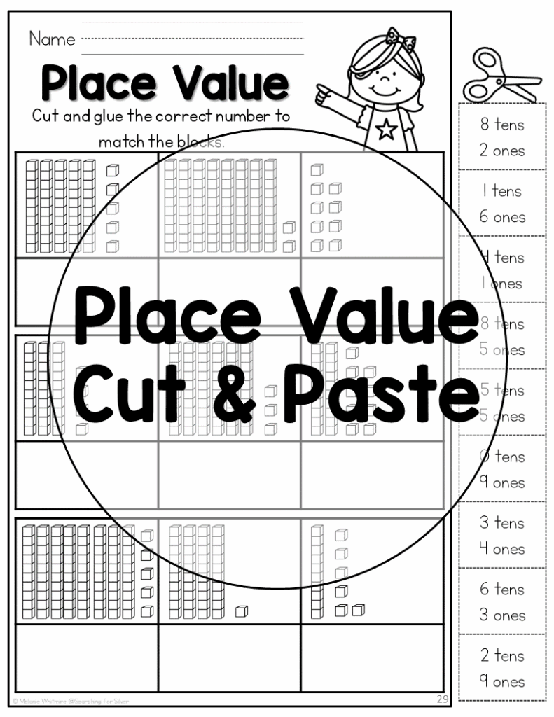 Place Value Cut Glue Made By Teachers