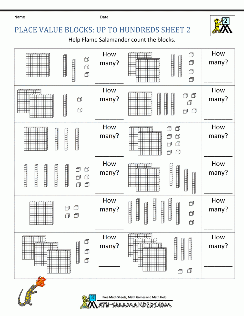 Printable Place Value Worksheets Grade 2 Learning How To Read 711