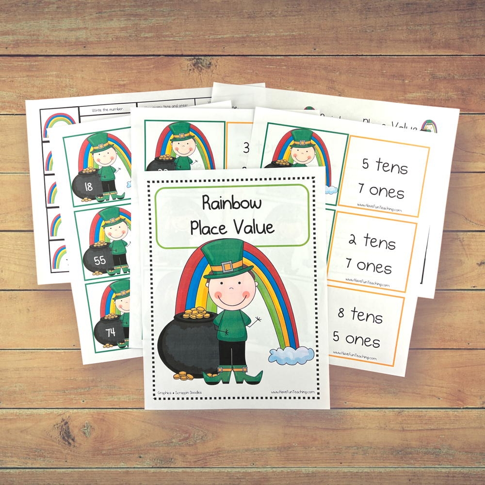 Rainbow Place Value Activity Have Fun Teaching