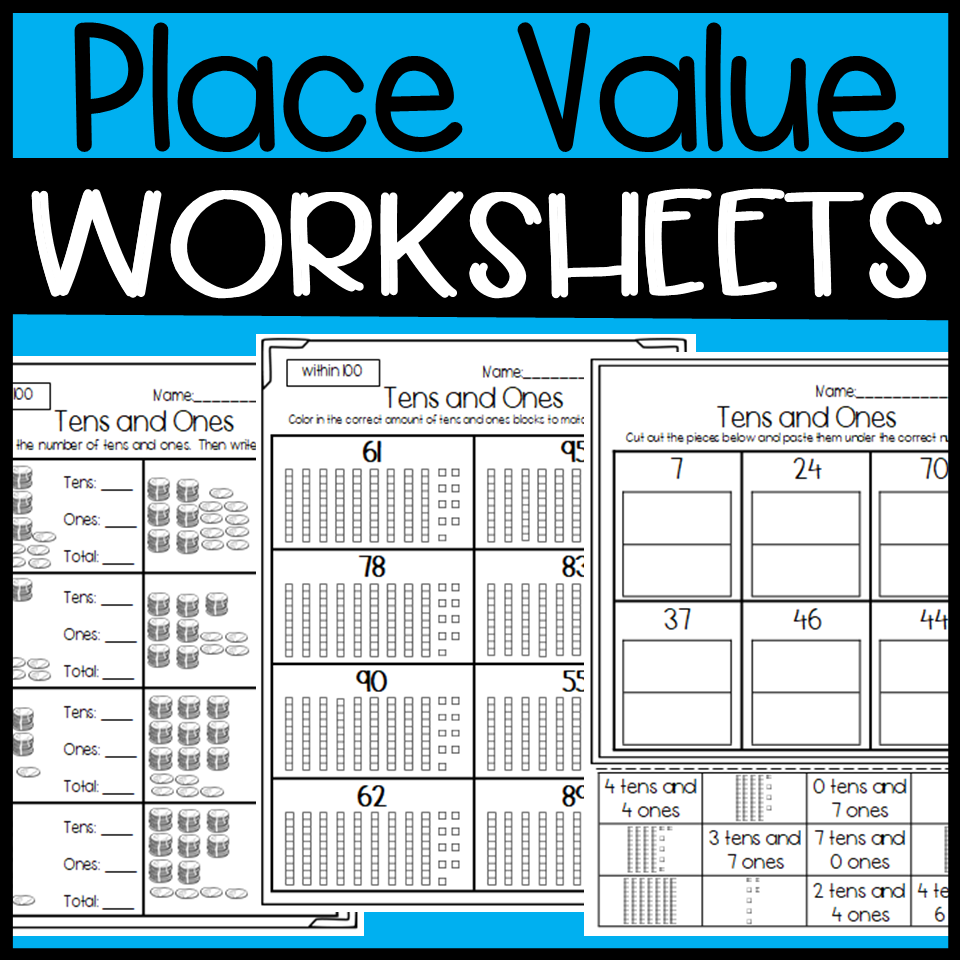 Tens And Ones Worksheets And Sorts Place Value Worksheets Made By Teachers Tens And Ones Worksheets And Sorts Place Value Worksheets Made By Teachers