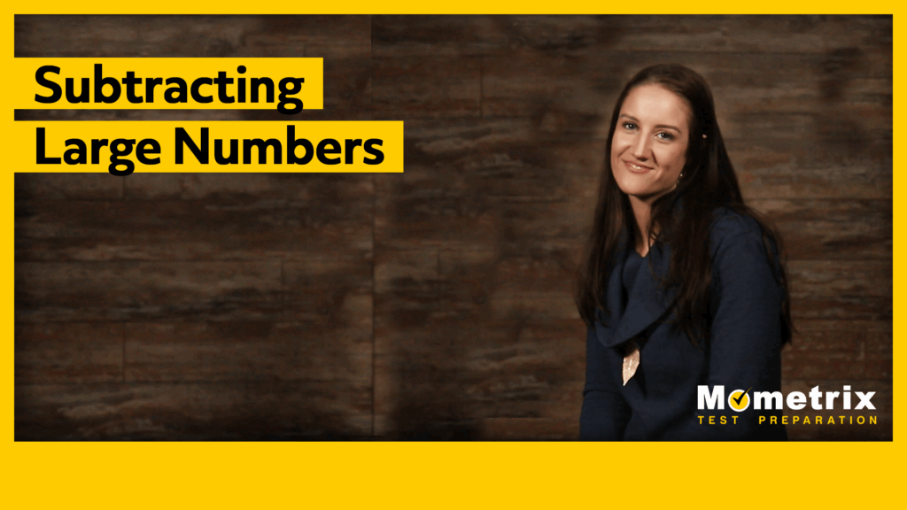 This Place Values Subtracting Large Numbers Video 